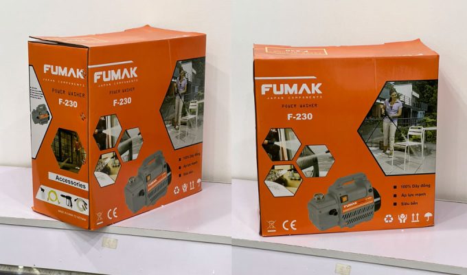Kiện hàng máy rửa xe gia đình Fumak F-230