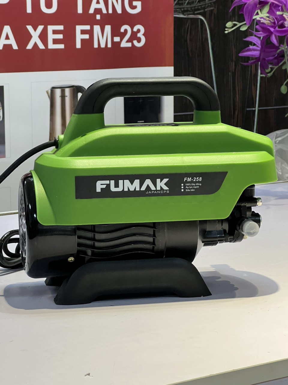 Máy rửa xe Fumak F258 2500W có chỉnh áp - Ảnh 2