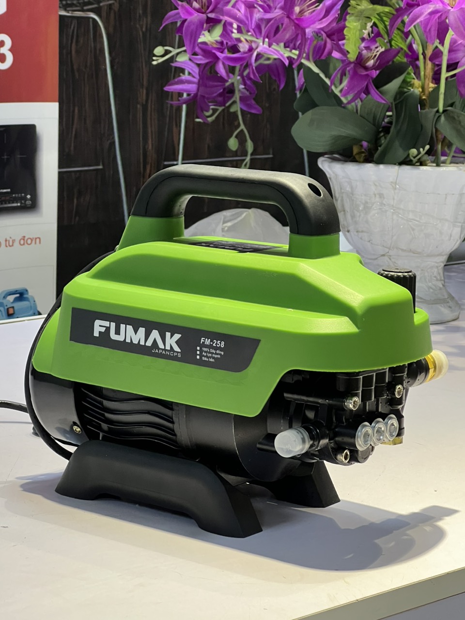 Máy rửa xe Fumak F258 2500W có chỉnh áp - Ảnh 6
