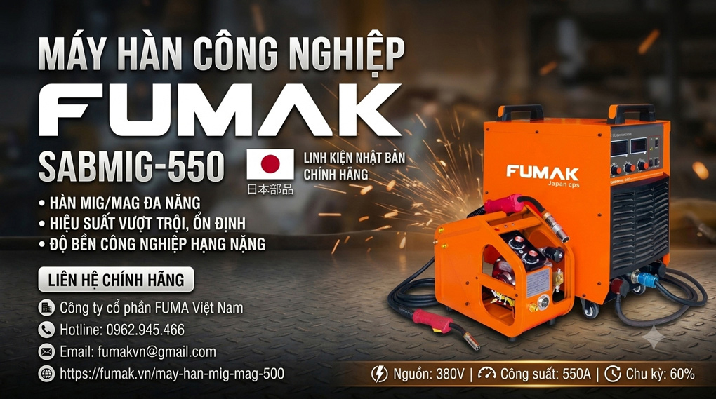 Máy hàn FUMAK SABMIG 550