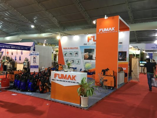 Fumak tại buổi hội trợ triển lãm